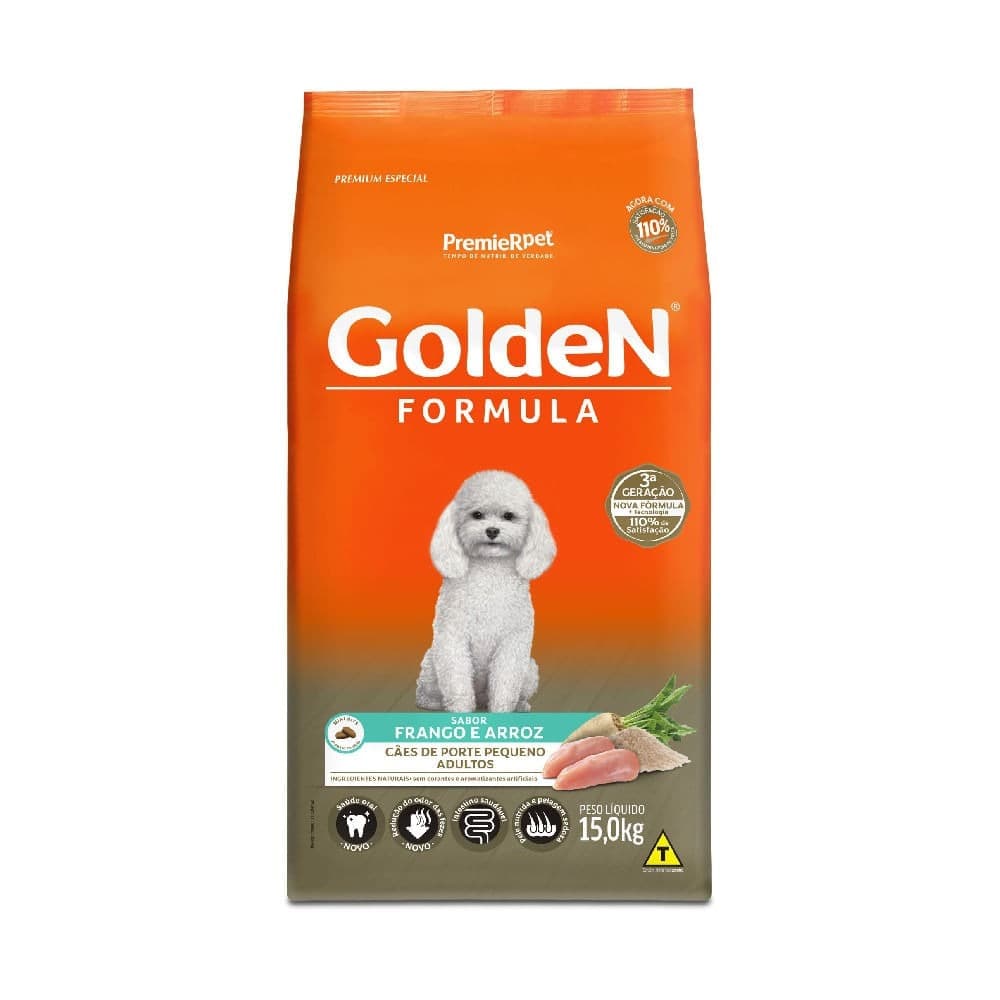 GOLDEN FORM CAES ADULTO FRANGO MINI BITS 15KG