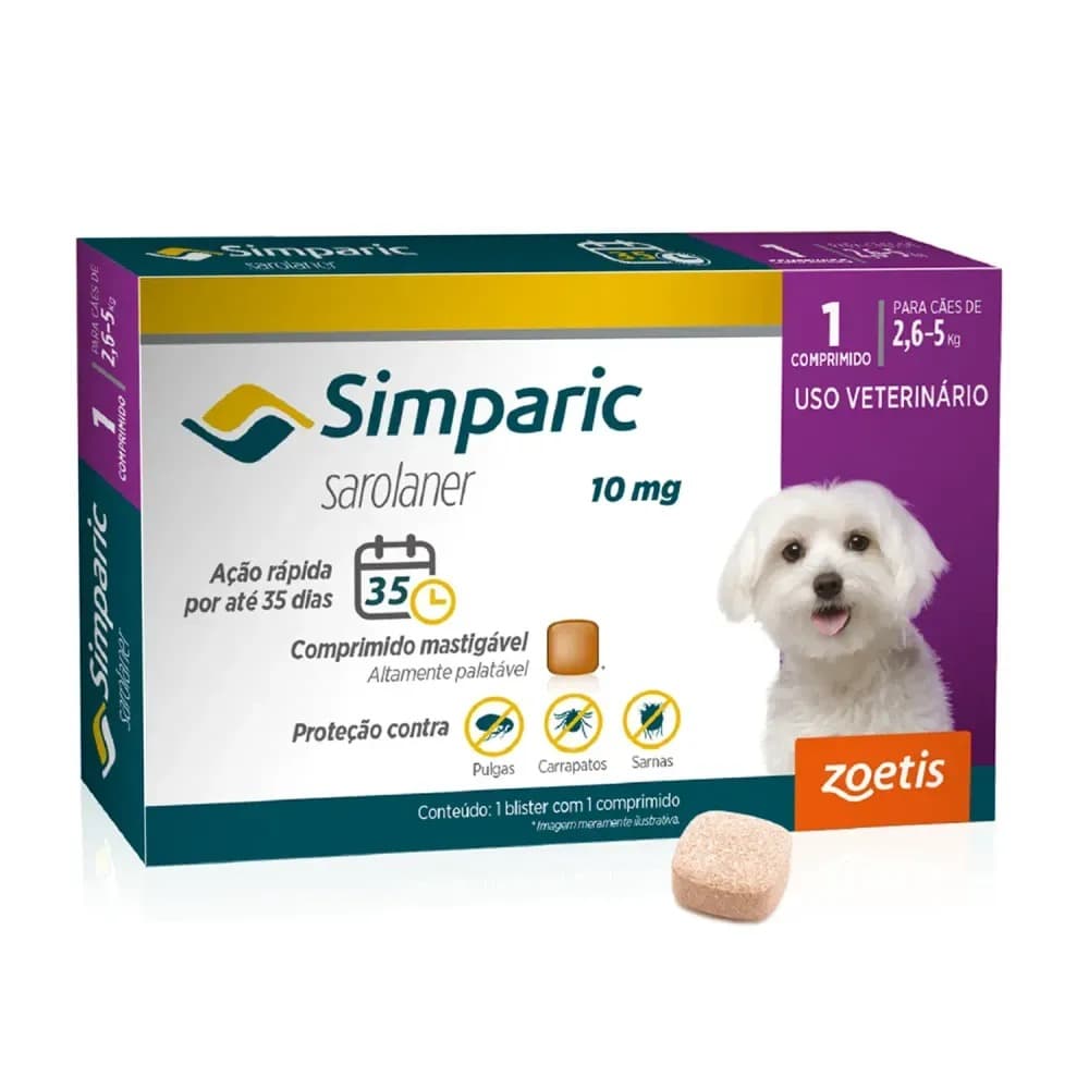 SIMPARIC "B" 10MG 2,6-5KG