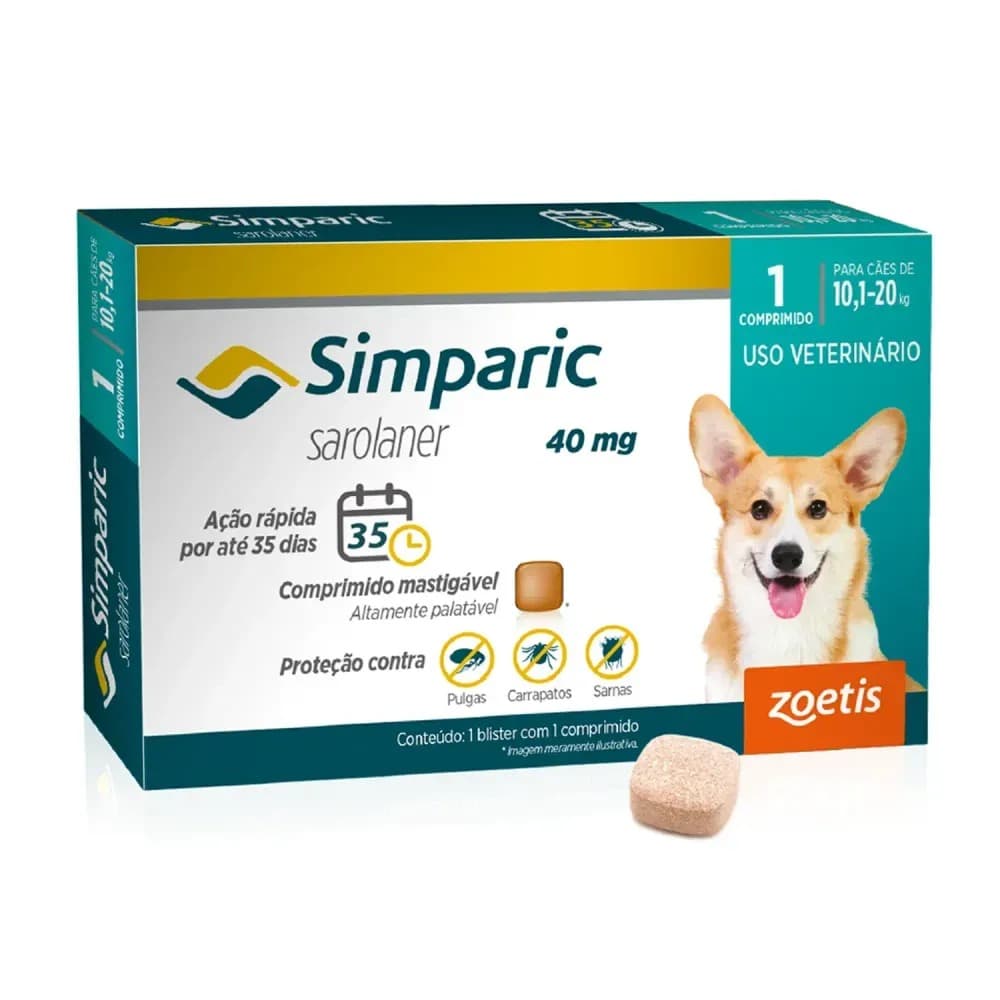 SIMPARIC "D" 40MG 10,1-20KG
